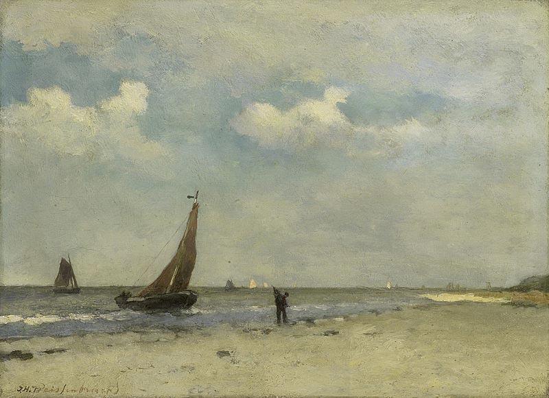 Jan Hendrik Weissenbruch Strandgezicht oil painting picture